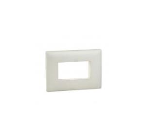 Legrand Mylinc 3M Pearl White Cover Plate, 6763 62